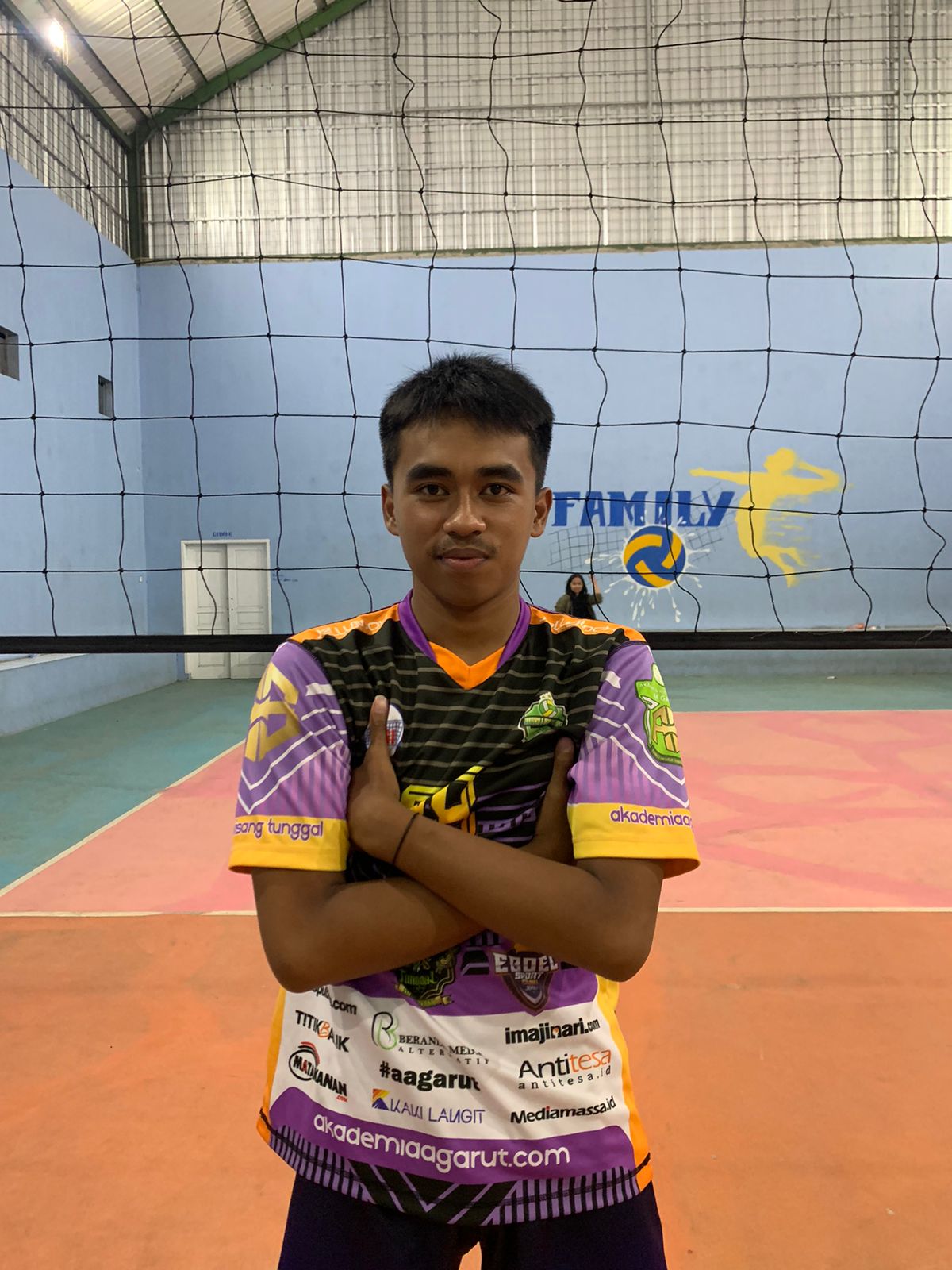 Jack Ikal, Pelajar Garut yang Serius Tekuni Voli dan Hidup Sehat